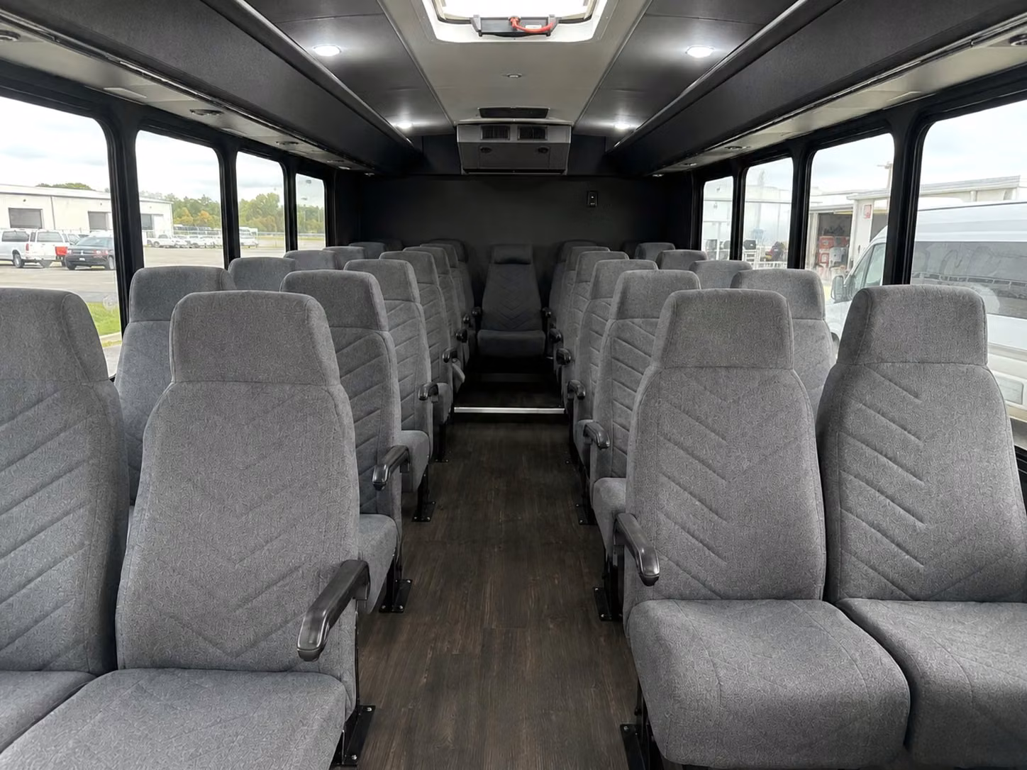 20 passenger minibus inside