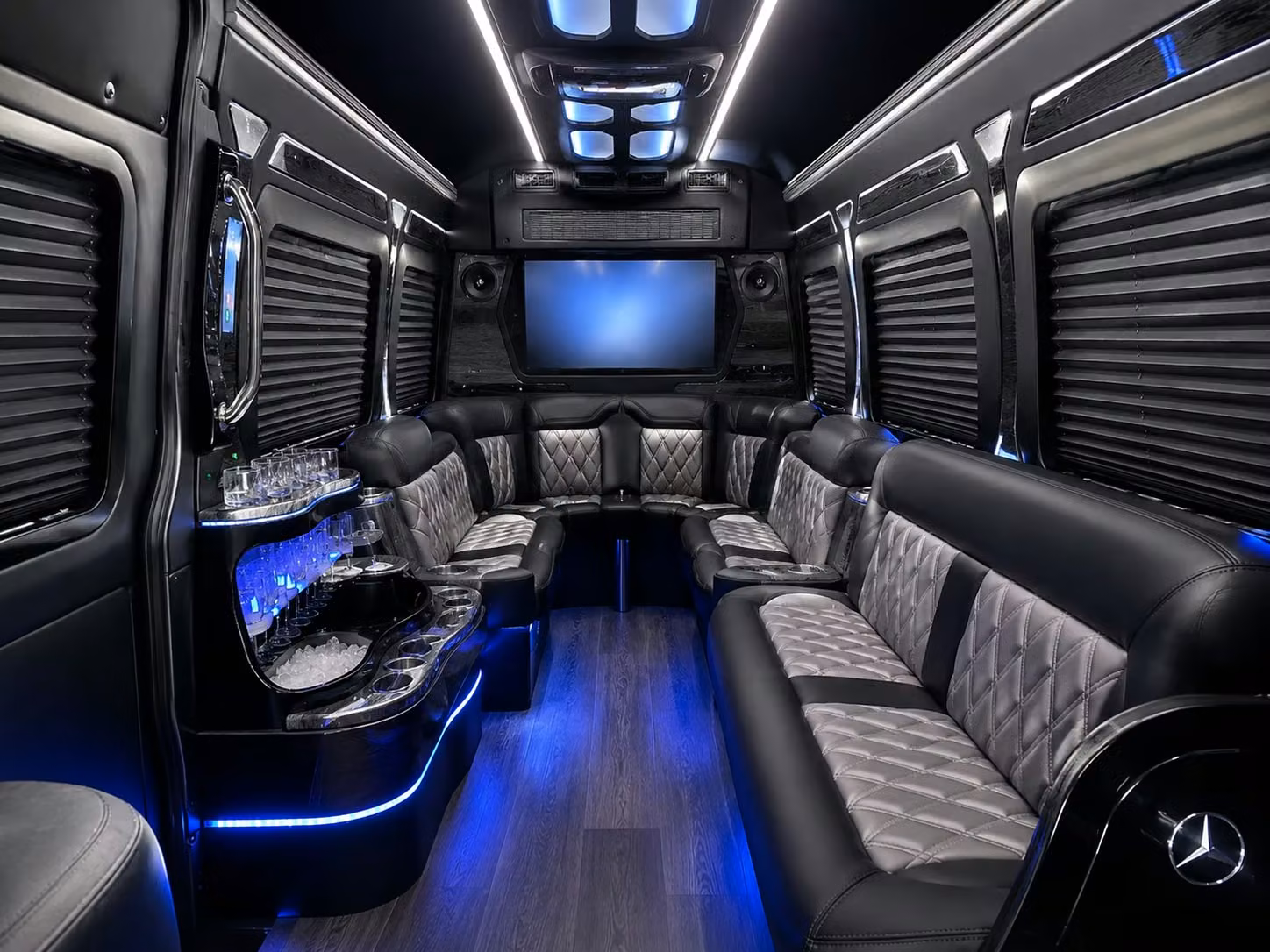 ceremony to reception shuttle transportation for sacramento weddings