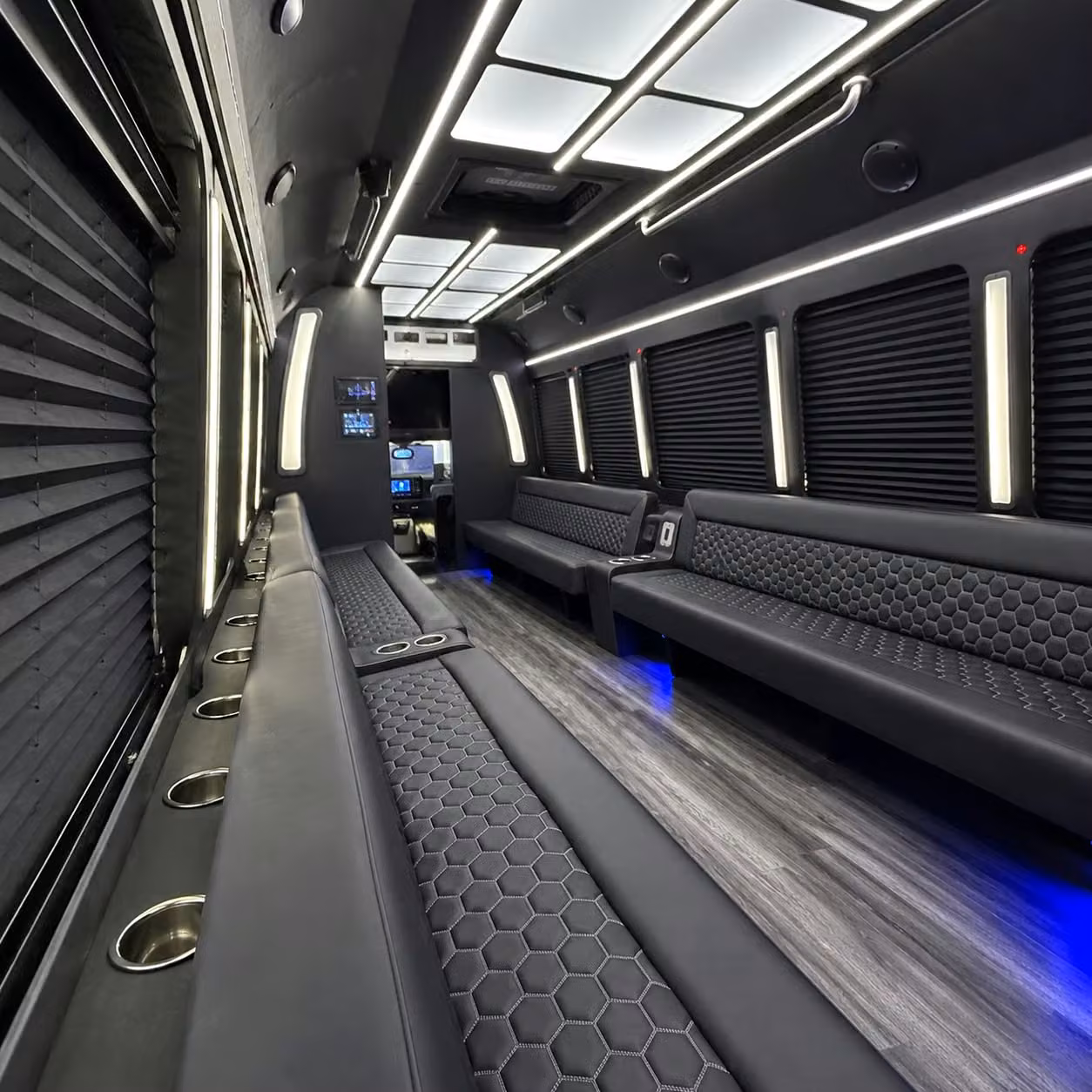 party bus interior