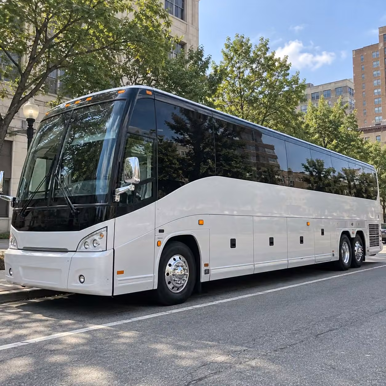 sports team fan charter bus rentals in sacramento